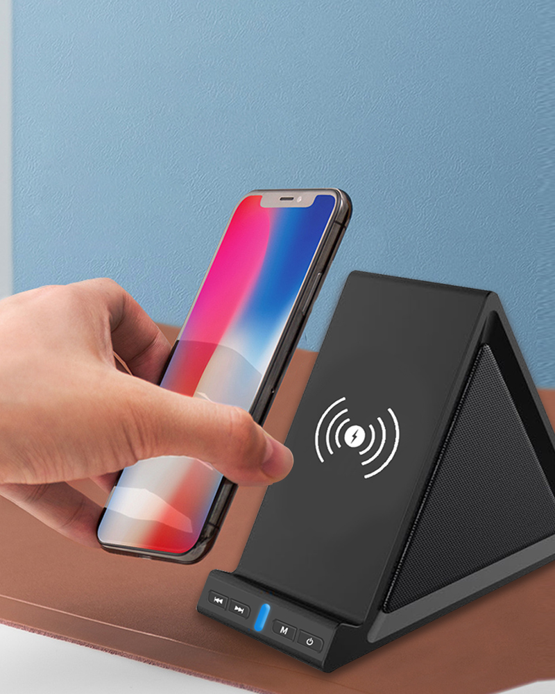 bluetooth speaker&wireless charger